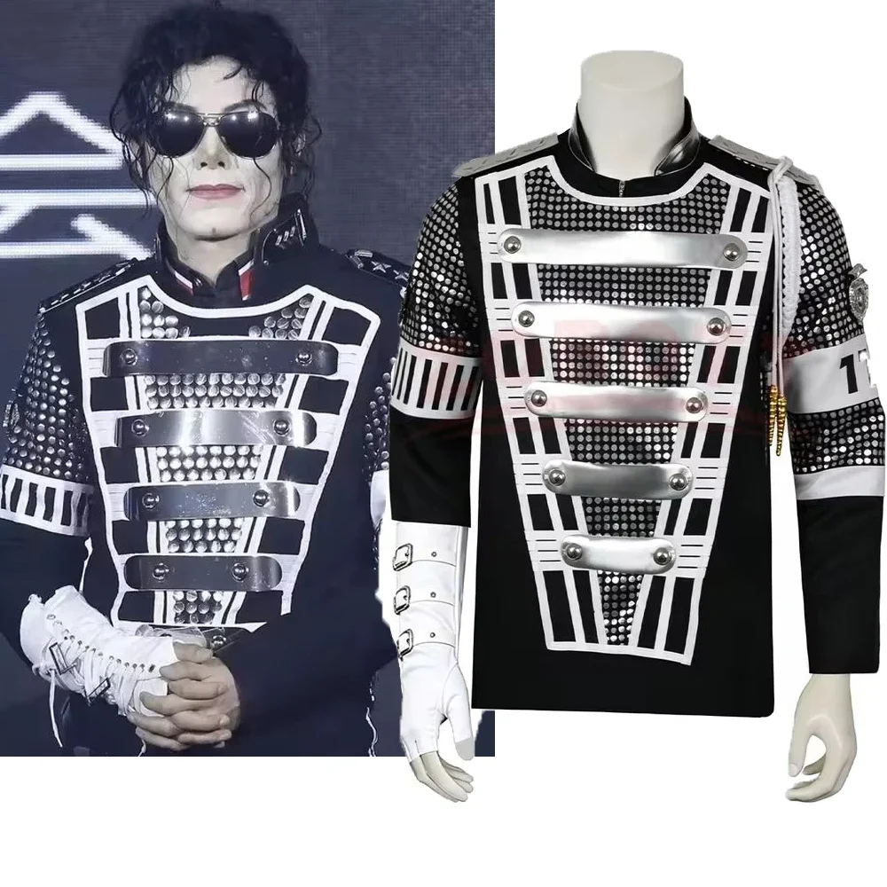 Photography Outfits - Punk Michael Jackson Taklitçisi Cadılar Bayramı