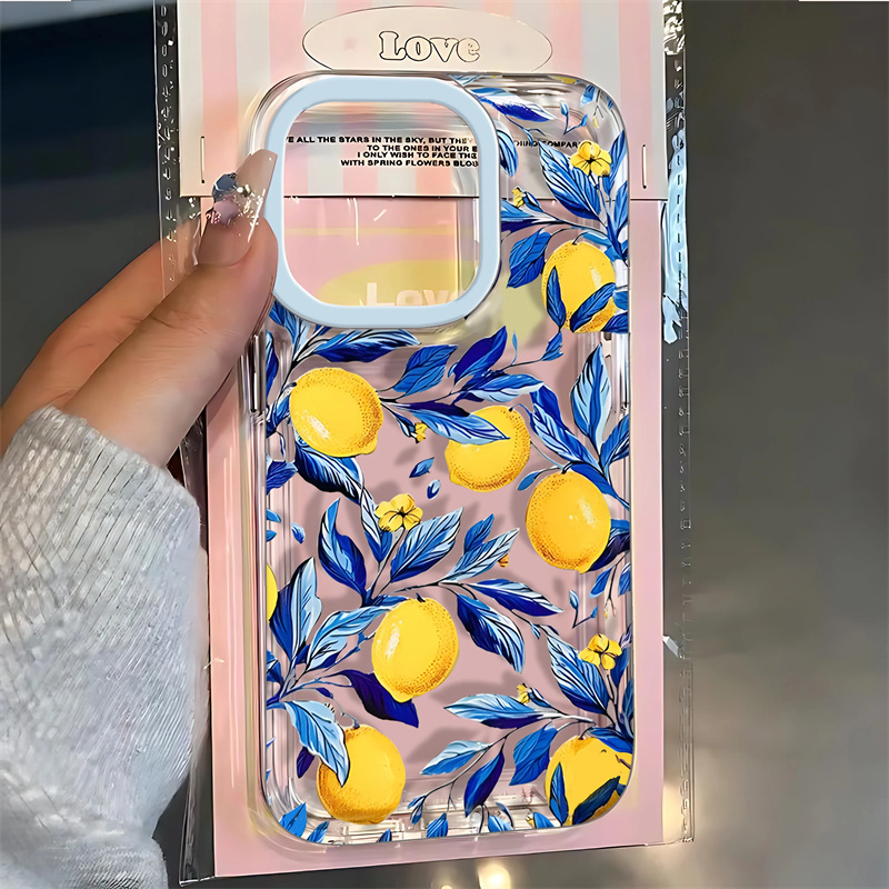 Photography Xiaomi 17 Ultra - Koruyucu Yaz Meyvesi Limon Telefon Kılıfı