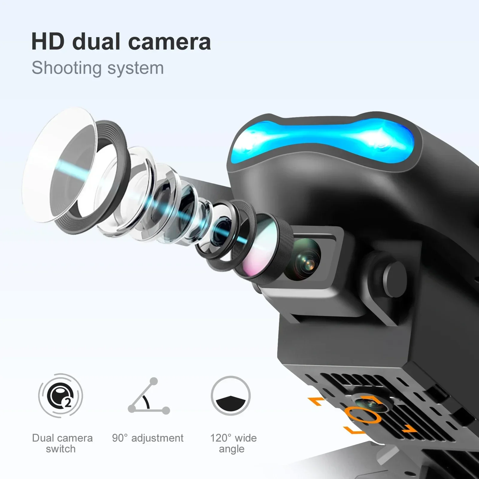 Yeni E99 Pro HD 4K Drone Çift  - Photography Drone incelemesi ve fiyatı