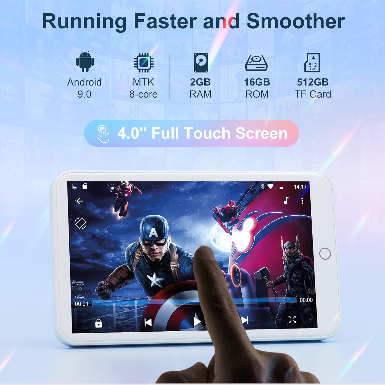 MECHEN 16GB Android 9.0 MP3 Ça - Photography Game incelemesi ve fiyatı