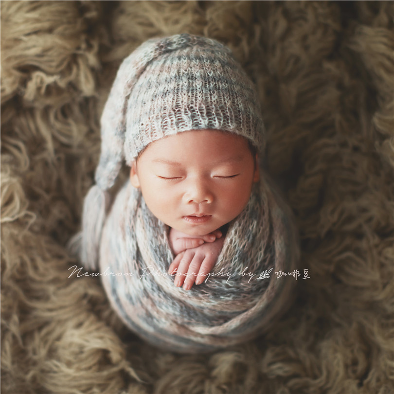 Örgü Jersey Wrap Ve Şapka Setl - Photography Outfits incelemesi ve fiyatı