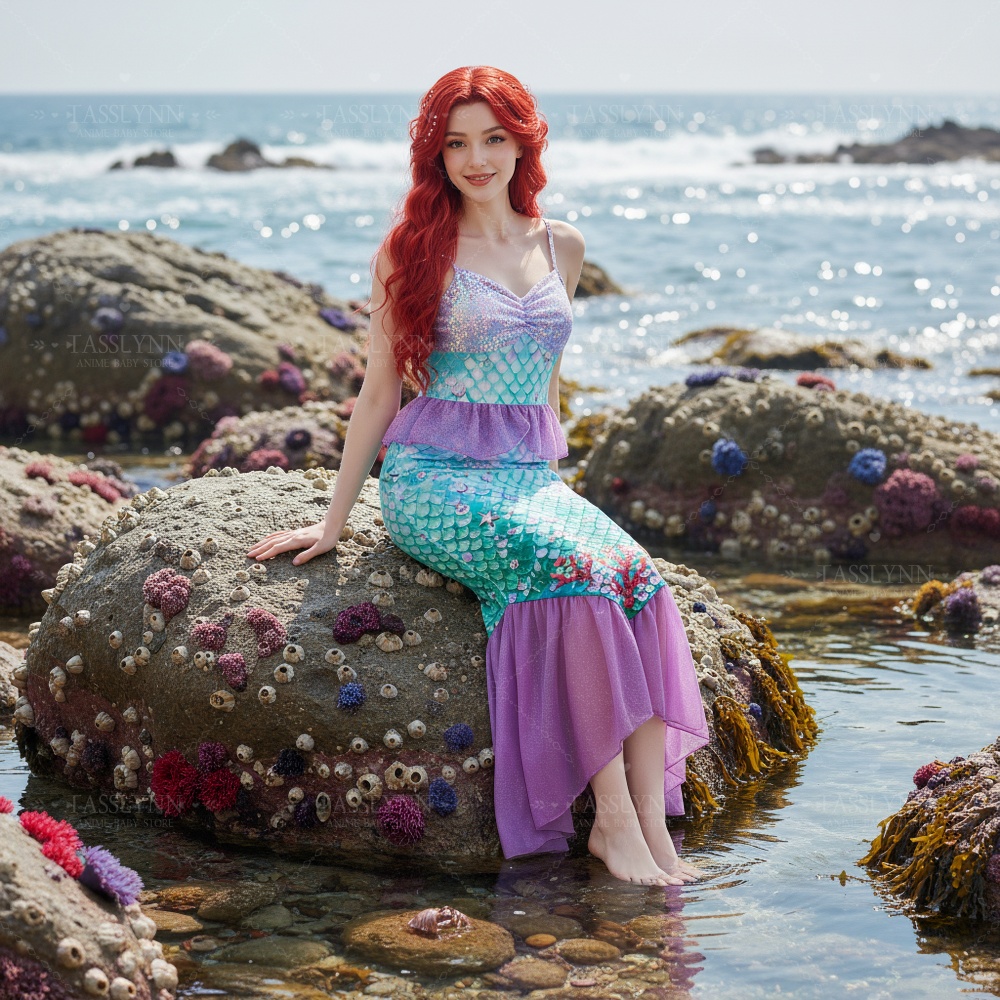 Küçük Denizkızı Ariel Cosplay  - Photography Outfits incelemesi ve fiyatı