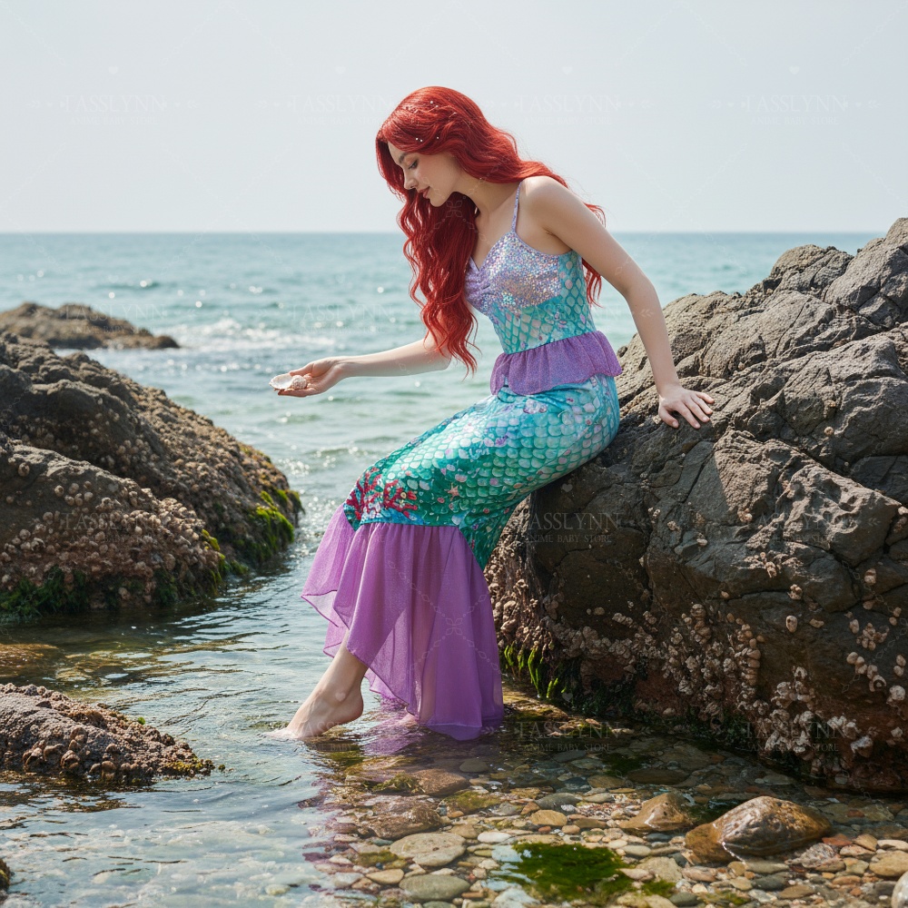 Küçük Denizkızı Ariel Cosplay  - Photography Outfits incelemesi ve fiyatı