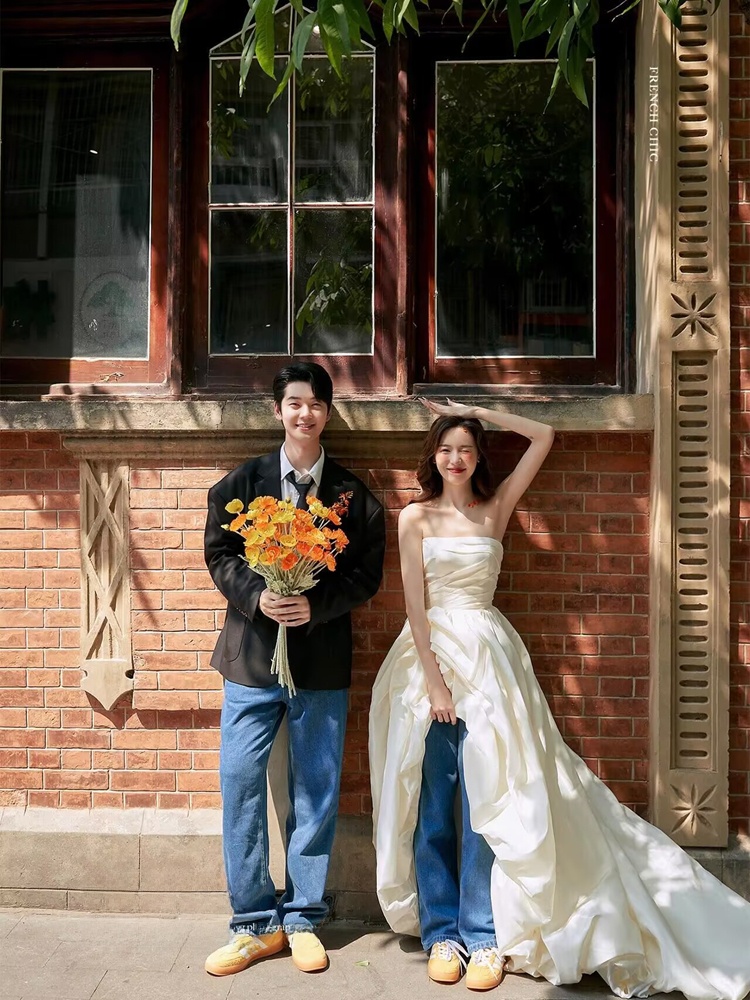 Moda Kore Tarzı Denim Sokak St - Photography Outfits incelemesi ve fiyatı