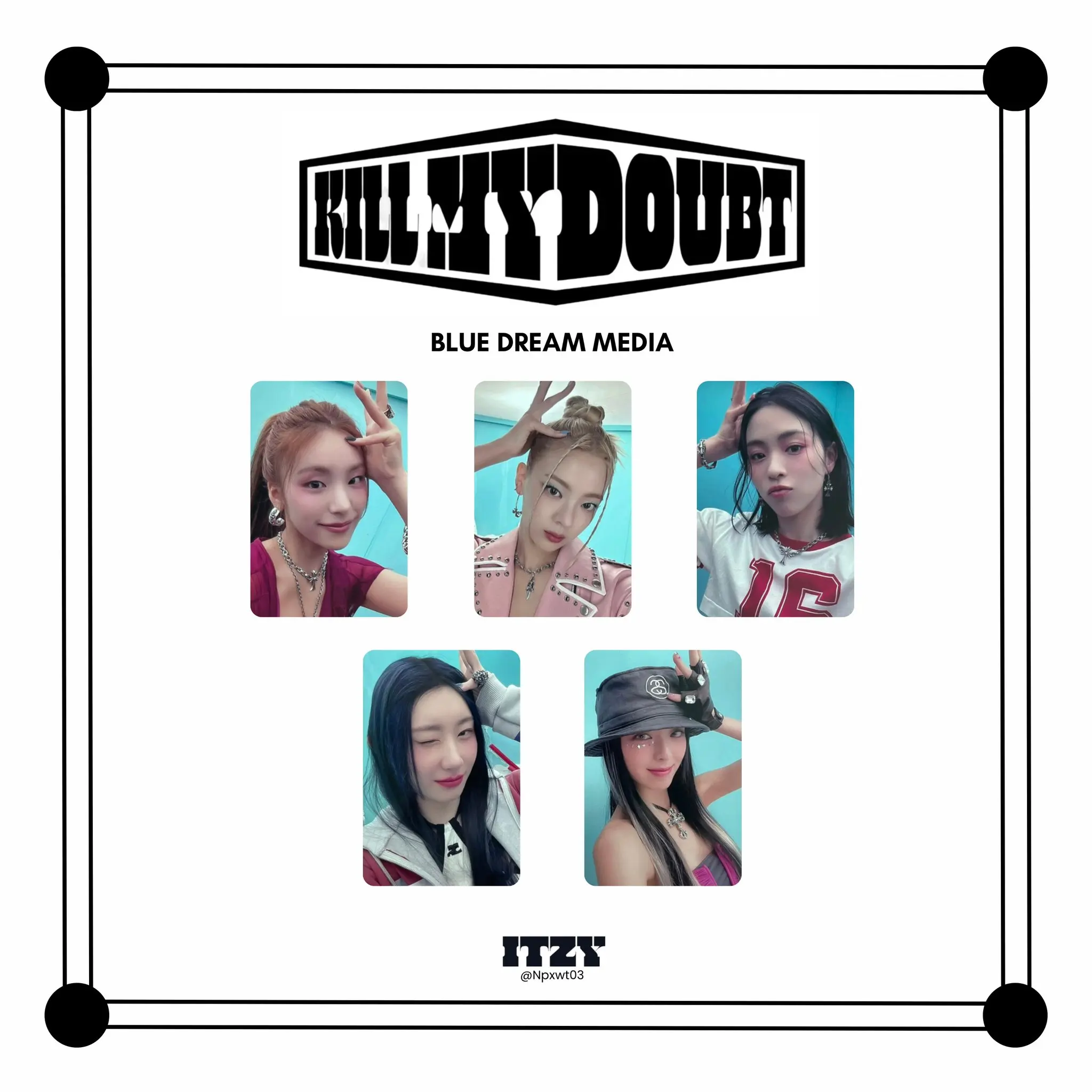 Minimalist KPOP Foto Kartı Alb - Photography Portfolio incelemesi ve fiyatı