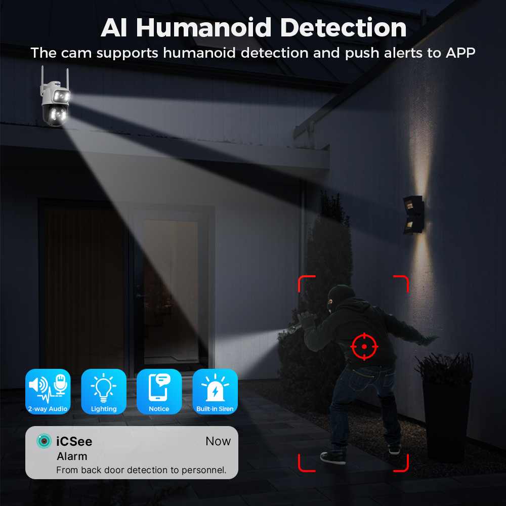 Hiseeu 4K 8MP Çift Lensli Wifi - Photography With Ai incelemesi ve fiyatı